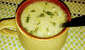 Rychlá pórková polévka s krupičkou a Nivou