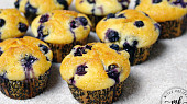 Kefírové muffiny s borůvkami (Kefírové muffiny s borůvkami)