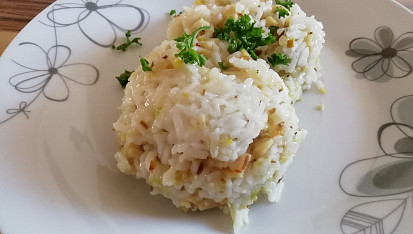 Rizoto s rybím filé