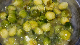 Šafránová růžičková kapusta