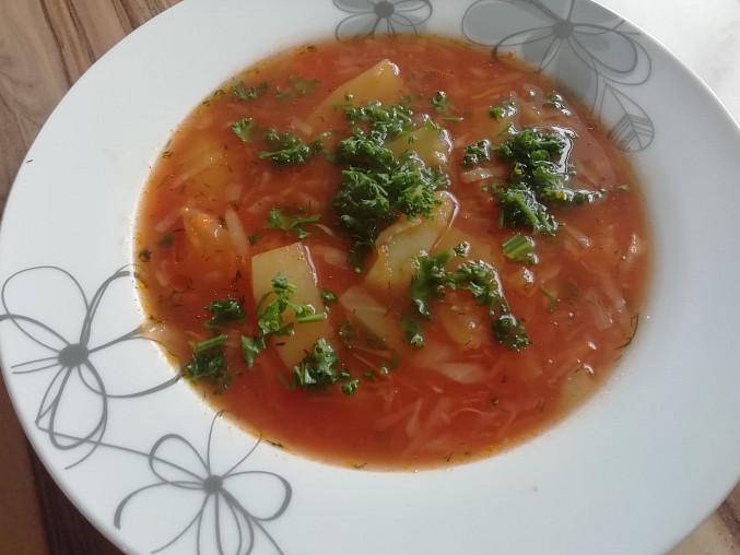 Celerová bulharská polévka