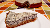 Tvarohovo-makový koláč