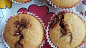 Recept na rychlé muffiny s kousky čokolády