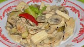 Žampiony à la Stroganoff podle Bukovského