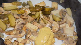 Žampiony à la Stroganoff podle Bukovského