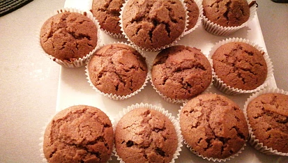 Čokoládové muffiny - hrníčkový recept, Vypadají moc dobře☺ Doporučuji????????????