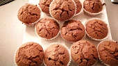 Čokoládové muffiny - hrníčkový recept