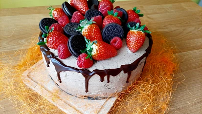 Čokoládový dort s mascarpone alias čokoládový sen