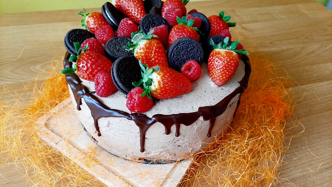 Čokoládový dort s mascarpone alias čokoládový sen