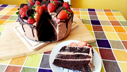 Čokoládový dort s mascarpone alias čokoládový sen