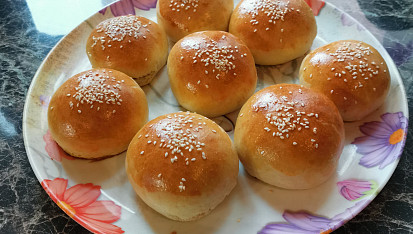 Kynuté bulky, burger