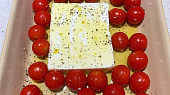 Populární finské těstoviny, Cherry rajčata, feta, olivový olej