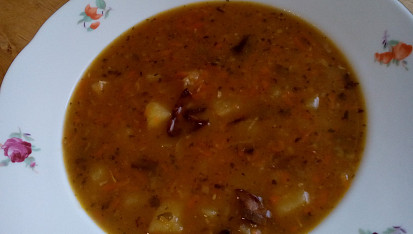 Bramboračka - houbovačka