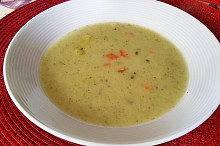Bramborový krém (Dieta č.4 s omezením tuků)