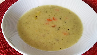 Bramborový krém, Bramborový krém (Dieta č.4 s omezením tuků)