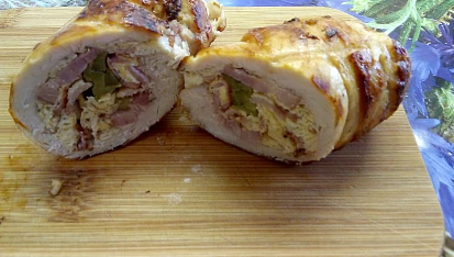 Kuřecí roládka z horkovzdušné fritézy