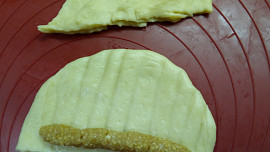 Smetanové koláčky plněné ořechy