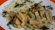 Thajské zelené kari s tofu