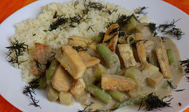 Thajské zelené kari s tofu