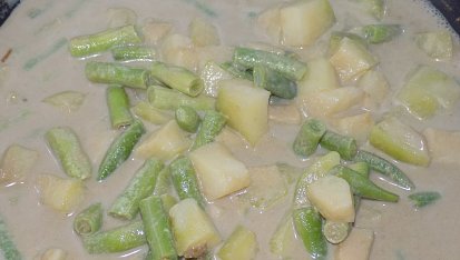 Thajské zelené kari s tofu