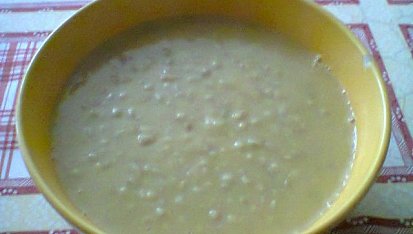 Čočková kaše s kroupami (falešný dhál), základní, Falešný dhál