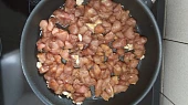 Drůbeží náplň do tortilly, Krůtí maso před restovaním