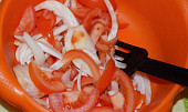 Fenyklovo-rajčatový salát