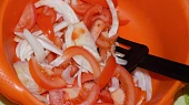 Fenyklovo-rajčatový salát