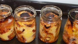 Koláč ve skleničce