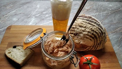 Pomazánka à la čajovka (maceška)