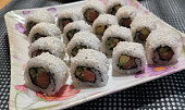 Sushi (recept + fotopostup) (Uramaki sushi)