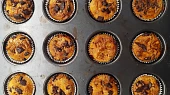 Křupavé čokoládové muffiny
