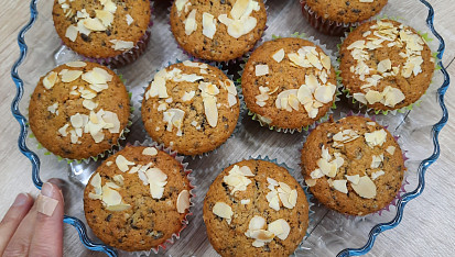 Recept na rychlé muffiny s kousky čokolády