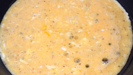 Vaječná omeleta s Nivou