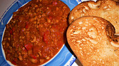 Chilli con carne di soia  (Dělená strava podle LK - Kytičky + zelenina)