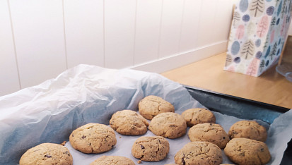 Cookies s kousky čokolády