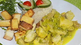 Kuřecí maso s tofu