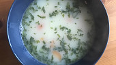 Polévka z ovesných vloček a zeleniny