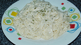 Špagety "Alfredo"