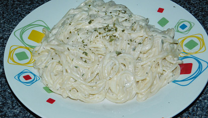 Špagety "Alfredo"