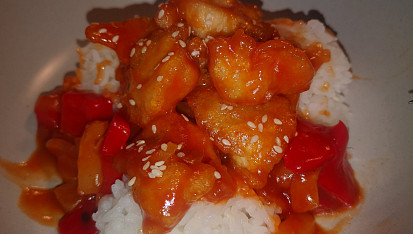 Sladkokyselé kuře (Sweet&Sour Chicken)