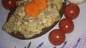 Žampionové topinky (tousty) s Hermelínem