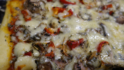 Pizza z jogurtu