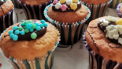 Tvarohové muffiny (případně bábovka)