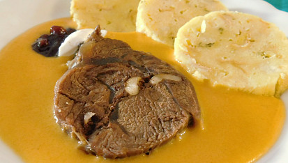 Jednoduchá "svíčková " z papiňáku