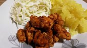 Kuřecí gyros se zelným salátem