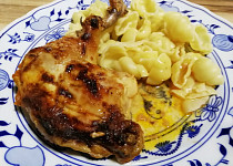 Pečené kuře s hořčicí