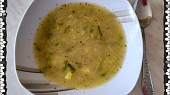 Pórková polévka s česnekem