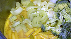 Vepřové srdíčko na zelenině