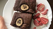 Banana bread s čokoládou